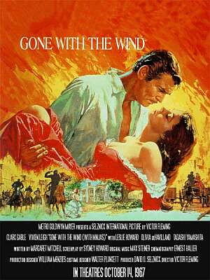 Gone With The Wind Movie Poster