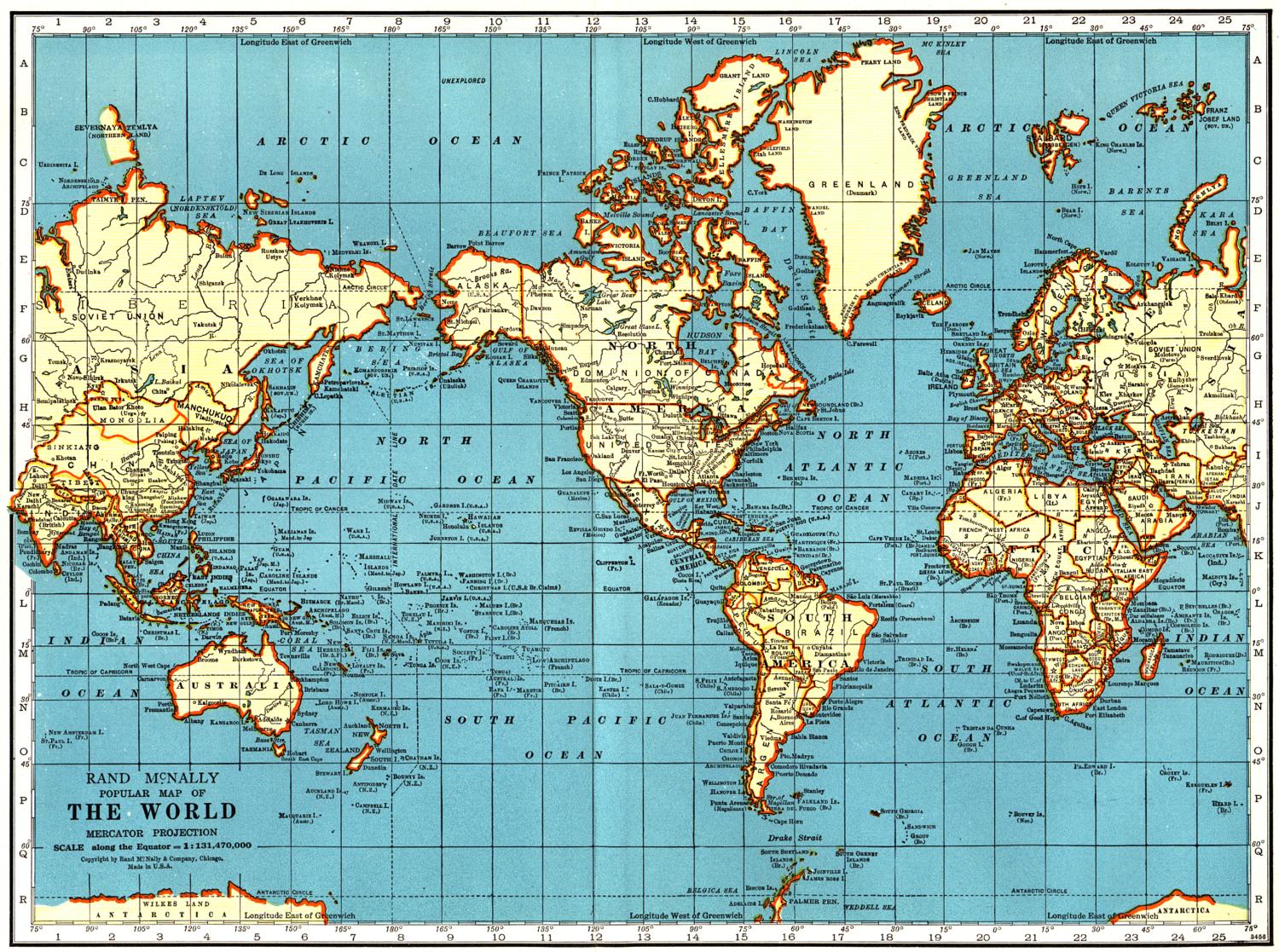 World map